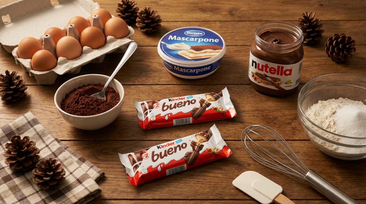 découvrez la bûche kinder bueno, le dessert de noël irrésistible qui allie douceur et gourmandise pour faire craquer petits et grands lors des fêtes.