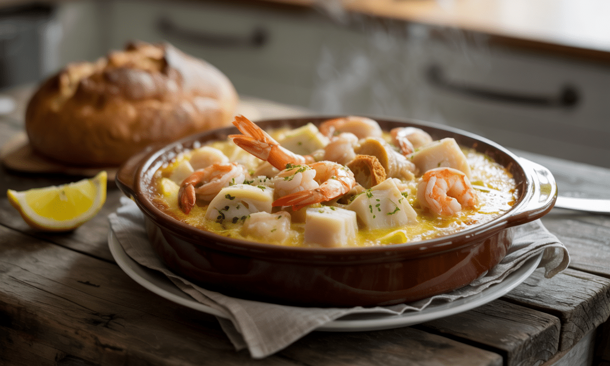 découvrez nos cassolettes gourmandes aux gambas et saint-jacques, un délice crémeux et savoureux qui ravira vos papilles et fera sensation à chaque dégustation.