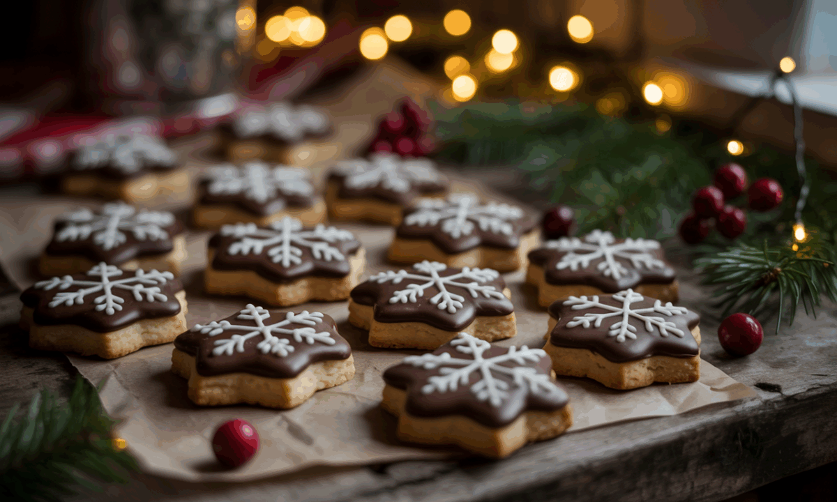 Vous sentez cette odeur qui envahit la maison dès que vous commencez à faire ces sablés de Noël au chocolat ? Moi, ça me fait toujours fondre ! Ce petit moment à pétrir la pâte, à pocher les biscuits, c’est un rituel que je ne zappe jamais, surtout à l’approche des fêtes.