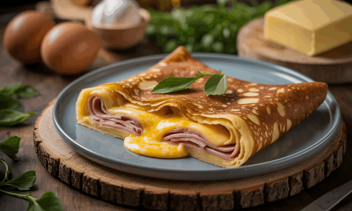 Franchement, quand les soirées fraîches débarquent, rien ne vaut une bonne crêpe jambon-fromage. C’est simple, rustique, mais ça me ramène direct en enfance, vous voyez le genre ? J’en fais souvent à la maison, c’est rapide, et ça embaume la cuisine à chaque fois.