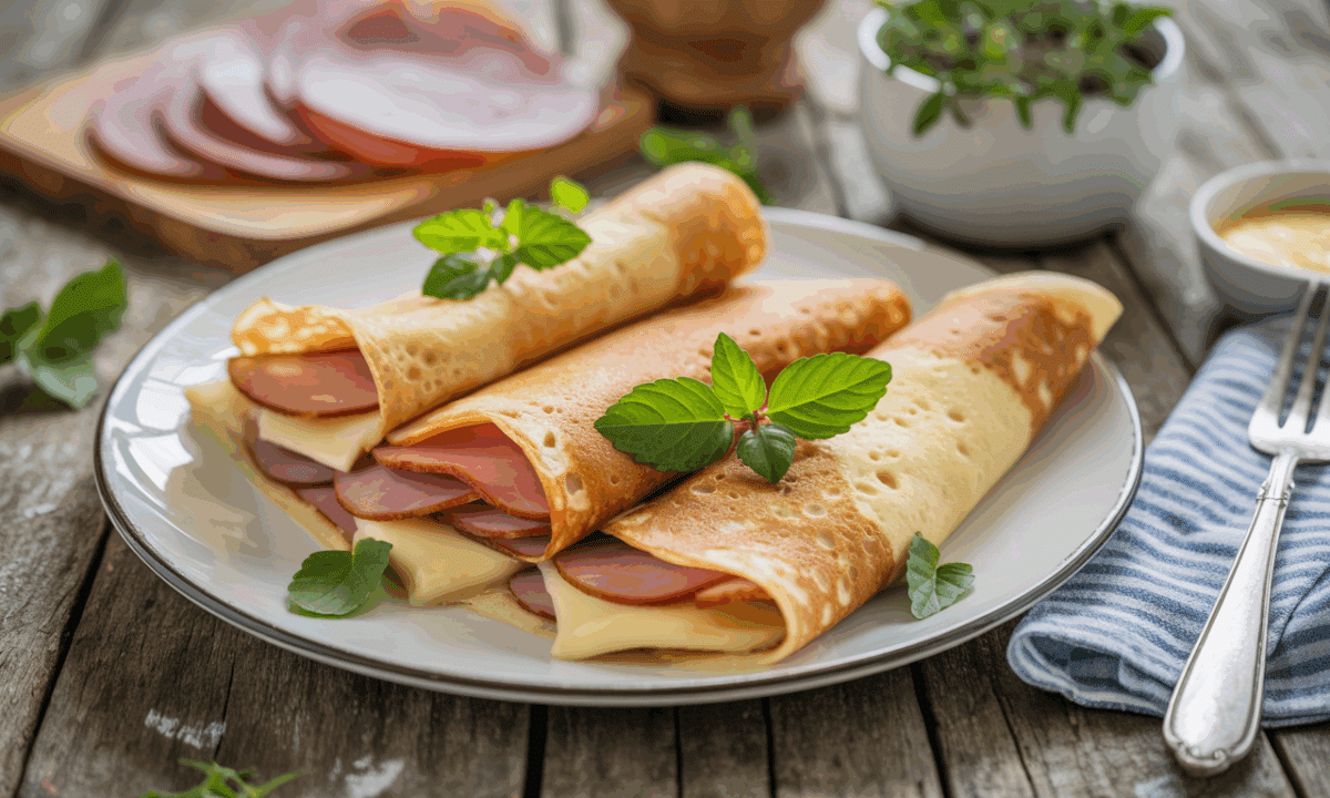 Crêpes jambon–fromage façon Laurent Mariotte : fondantes, rapides et impossibles à rater !