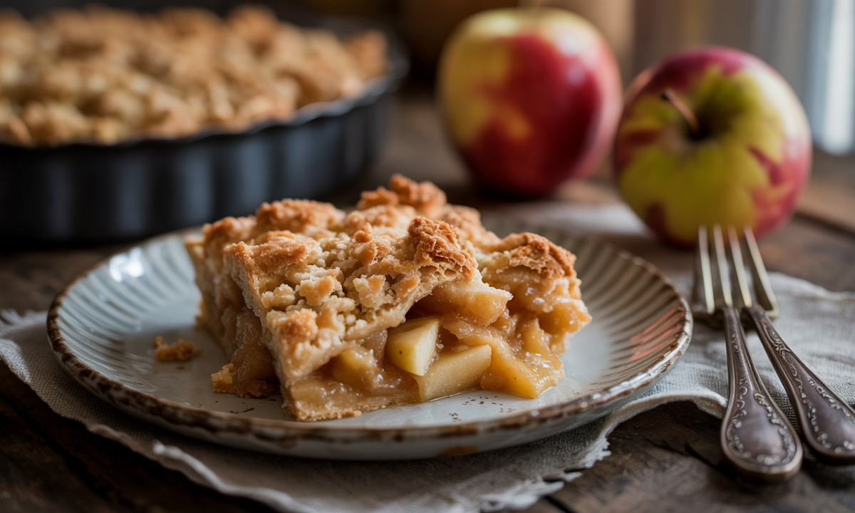 découvrez notre croustade aux pommes, un dessert fondant et croquant qui emplit votre maison d'un parfum irrésistible en seulement 15 minutes.