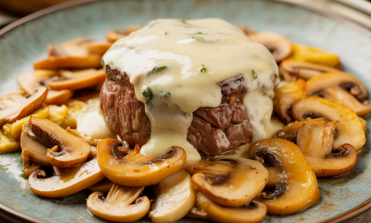 découvrez notre recette savoureuse de filet mignon crémeux au boursin et champignons sautés, un plat gourmand qui séduira tous les palais.