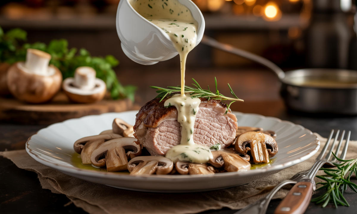 découvrez notre filet mignon crémeux au boursin et champignons sautés, une recette gourmande et facile à préparer qui ravira tous les palais.