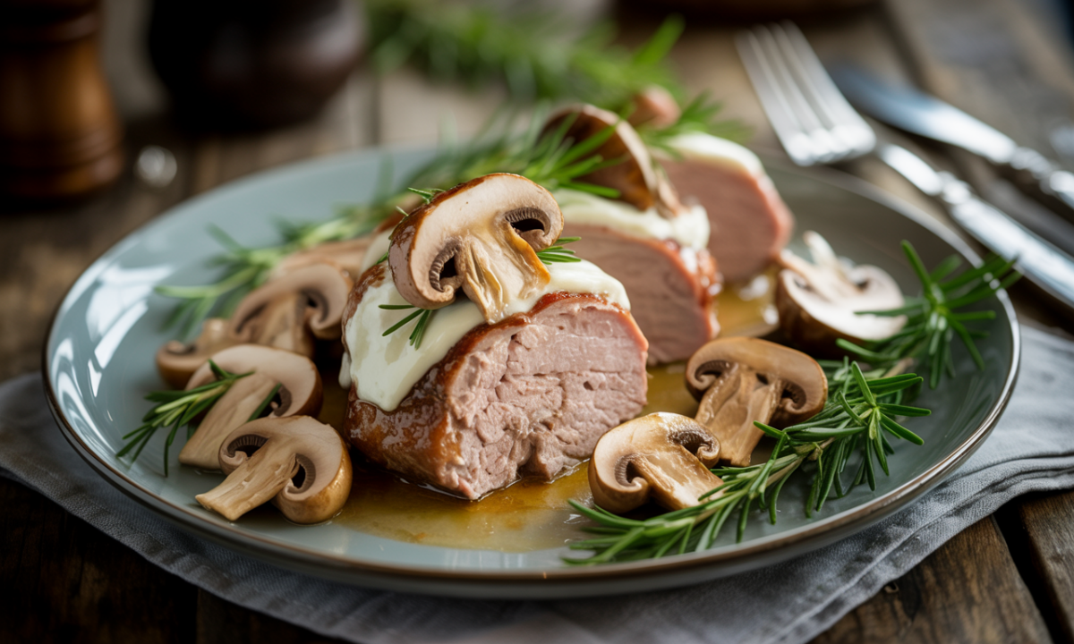 découvrez la recette savoureuse du filet mignon crémeux au boursin et champignons sautés, un plat gourmand et facile qui ravira toute la famille.