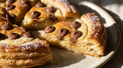 découvrez notre galette irrésistible alliant la douceur de la frangipane et la richesse du chocolat au lait pour un plaisir unique à chaque bouchée.
