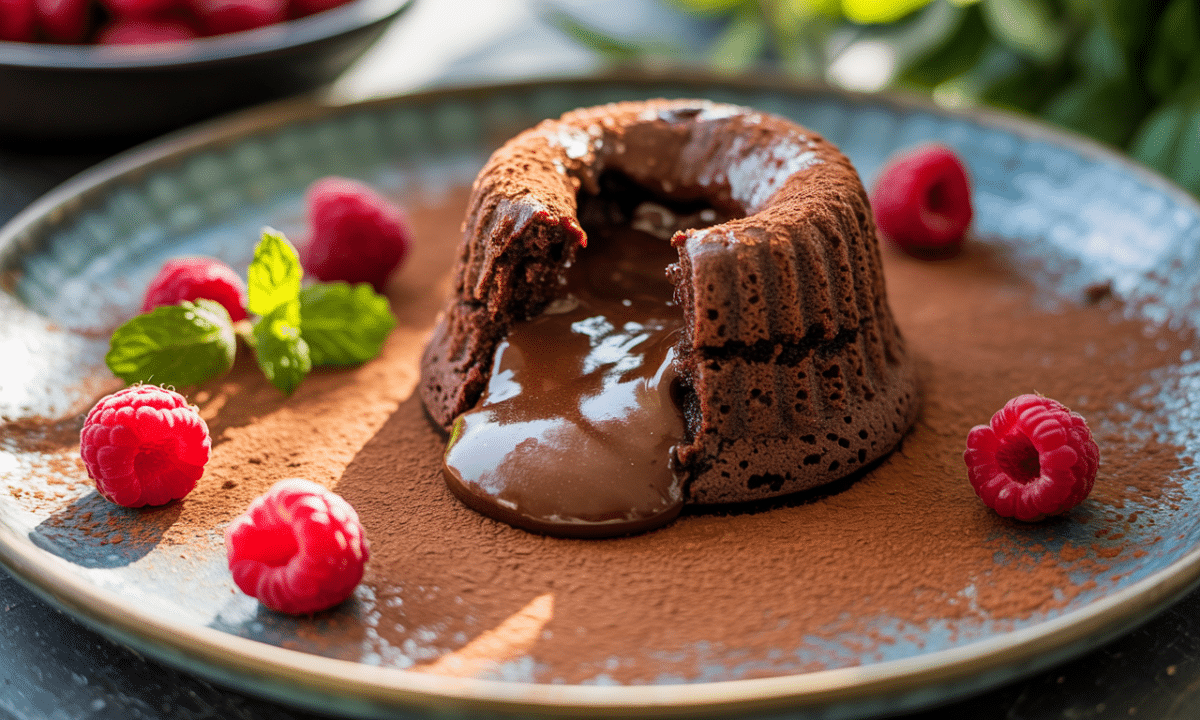 découvrez notre recette de gâteau au chocolat fondant express, un dessert gourmand prêt en 10 minutes pour combler toutes vos envies sucrées rapidement et facilement.