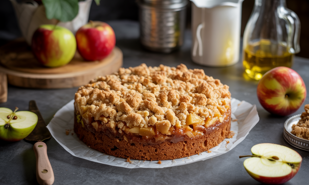 découvrez notre recette maison de gâteau crumble aux pommes, mariant fondant fruité et croustillant gourmand pour un goûter à la fois rapide et délicieux.