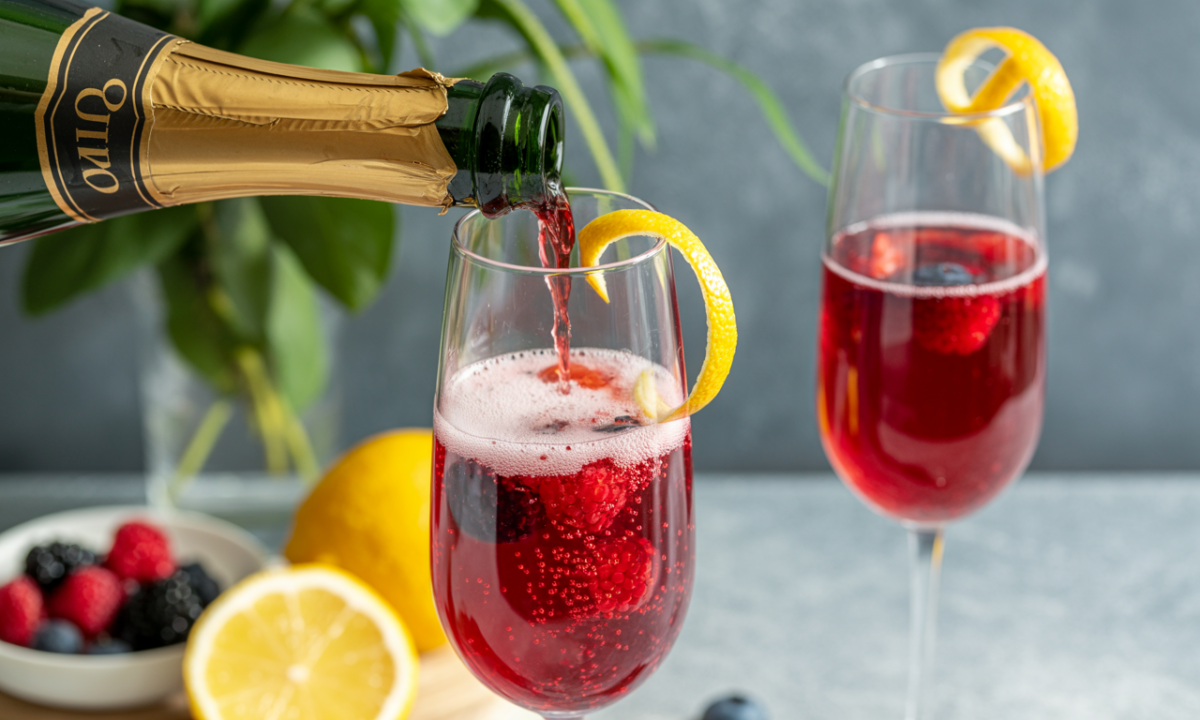 découvrez la meilleure recette de kir royal, un cocktail pétillant et raffiné à savourer sans modération lors de toutes vos occasions festives.
