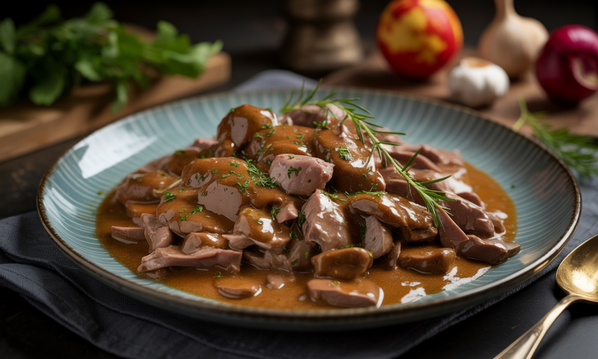 découvrez la recette authentique du bœuf stroganoff d’alain ducasse, un plat savoureux et fondant qui séduit tous les amateurs de gastronomie.