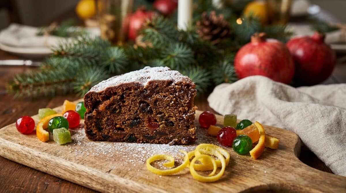 découvrez le cake aux fruits confits le plus tendre de la saison, au goût citronné, fondant et délicieusement doux pour une touche festive irrésistible.