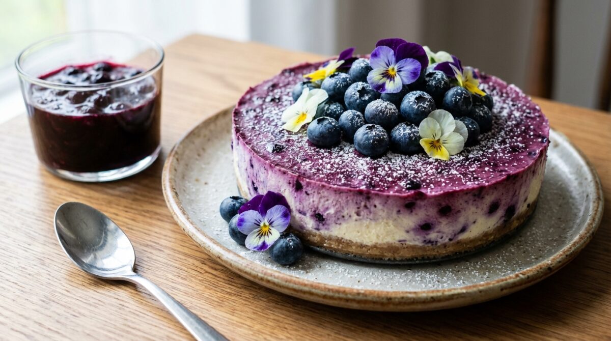 découvrez notre recette facile de cheesecake aux myrtilles sans cuisson, prêt en seulement 15 minutes pour un dessert gourmand et rapide à préparer.