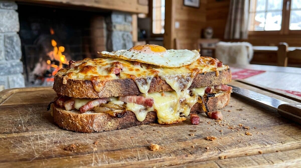 découvrez le croque-monsieur savoyard revisité, une explosion de saveurs de montagne qui séduit et fait fondre les gourmands à chaque bouchée.