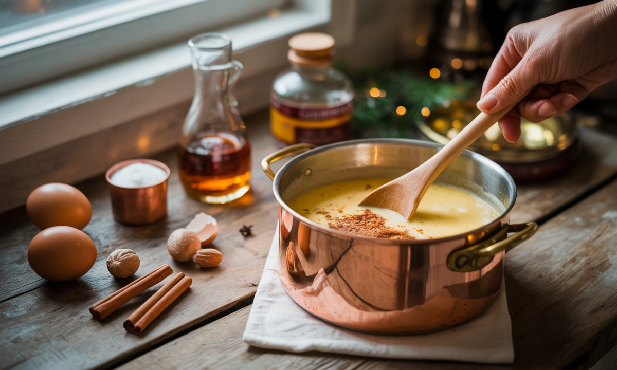 découvrez le secret du lait de poule façon paul bocuse, une boisson crémeuse et irrésistible pour réchauffer vos moments gourmands.