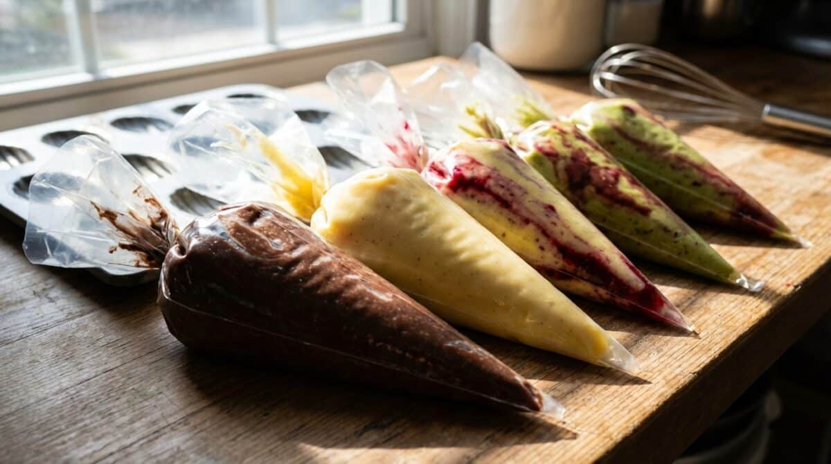 découvrez notre recette facile de madeleines marbrées chocolat vanille, le goûter gourmand à réaliser simplement chez soi pour le plaisir de toute la famille.