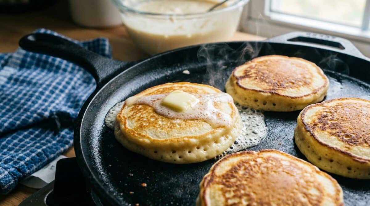 découvrez nos pancakes au yaourt, légers et fondants, prêts en seulement 5 minutes pour un petit-déjeuner rapide et délicieux.