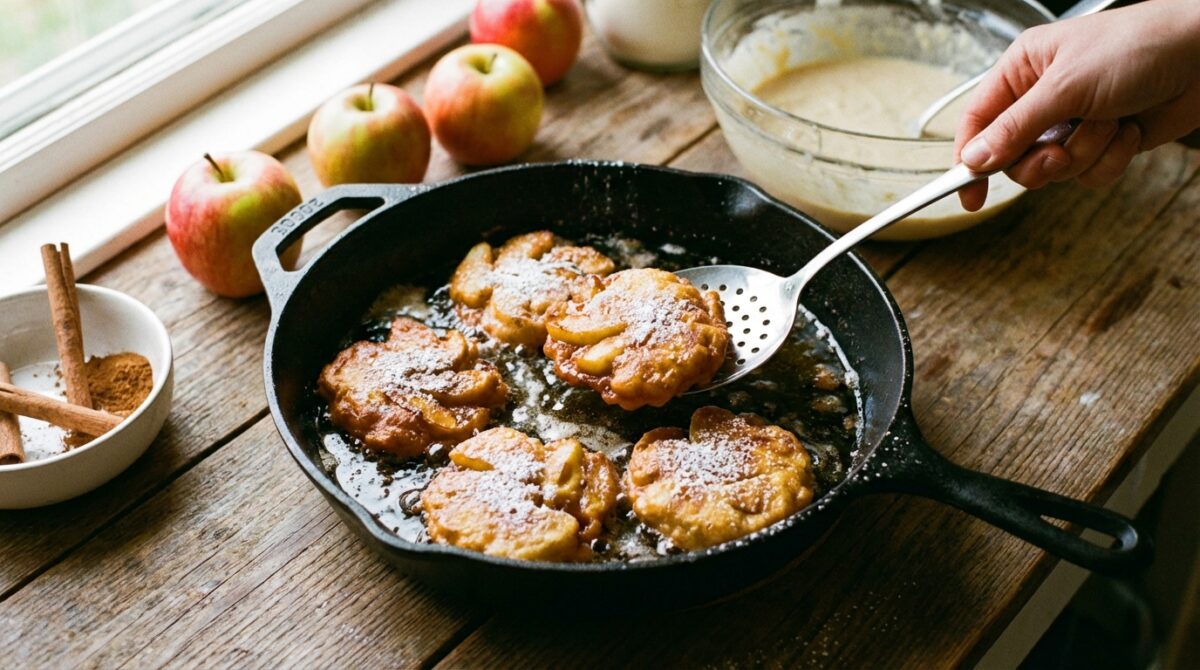 découvrez la recette facile et rapide des beignets aux pommes à la poêle, idéale pour un goûter gourmand et savoureux en toute simplicité.