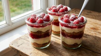 découvrez notre recette originale de tiramisu aux framboises et spéculoos, un dessert fruité et croustillant qui ravira vos papilles et surprendra vos invités.