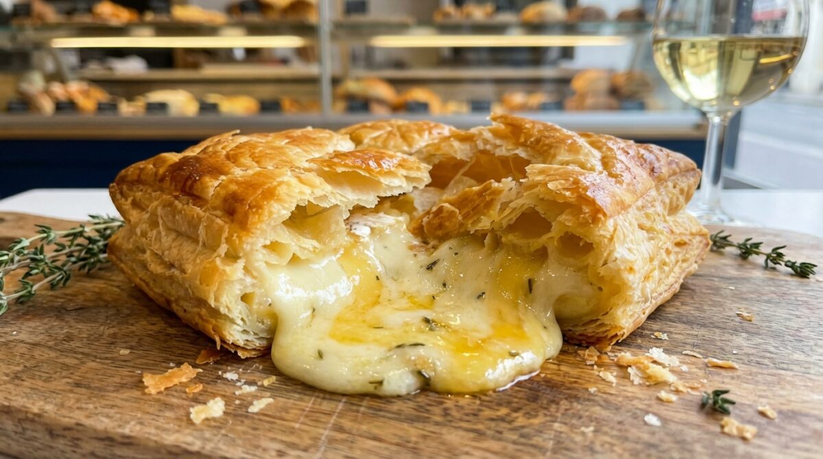 découvrez notre recette de feuilleté de camembert au cœur coulant, un délice fondant qui séduit tous les gourmands.