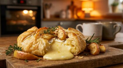 découvrez notre recette irrésistible de feuilleté de camembert au cœur coulant, un délice fondant qui séduira tous les amateurs de saveurs gourmandes.
