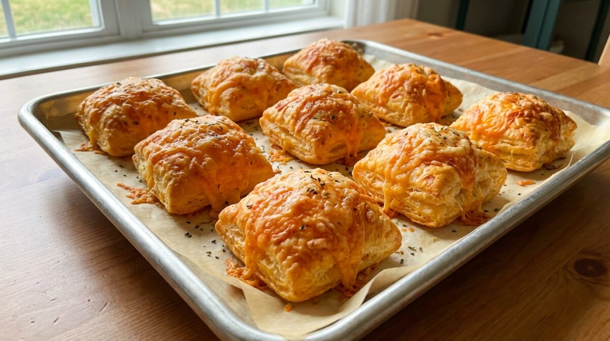 découvrez nos feuilletés au fromage ultra simples à préparer, croustillants et délicieux, prêts en seulement quelques minutes pour un snack rapide et savoureux.