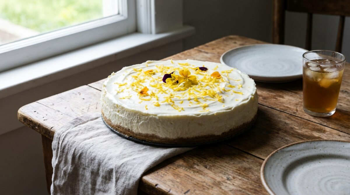 découvrez notre recette facile de gâteau au fromage blanc maison, une douceur légère et savoureuse qui ravira toute la famille à chaque dégustation.