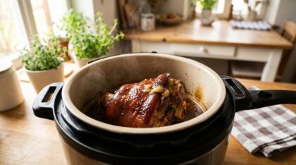 découvrez une recette facile et rapide de jarret de porc en cocotte minute, pour un plat fondant et savoureux à partager en famille.