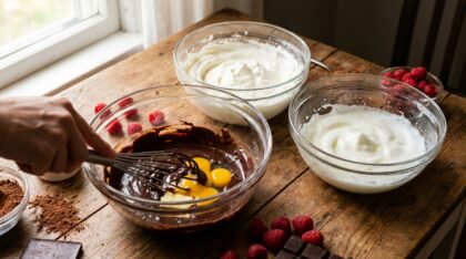 découvrez la recette de la mousse au chocolat parfaite de cyril lignac, alliant simplicité et gourmandise pour un dessert irrésistible.