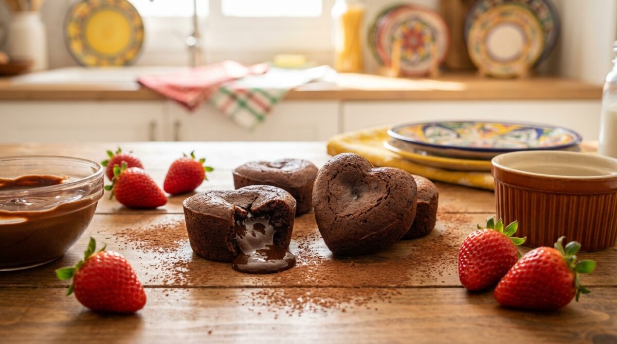 découvrez la recette irrésistible des gâteaux cœur fondant au chocolat de cyril lignac, pour des moments gourmands et chocolatés inoubliables.