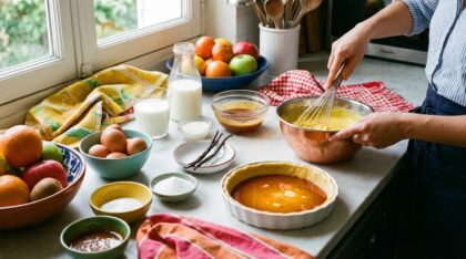 découvrez la recette culte du flan pâtissier ultra onctueux de christophe michalak. un dessert incontournable à refaire absolument pour un moment de gourmandise intense.
