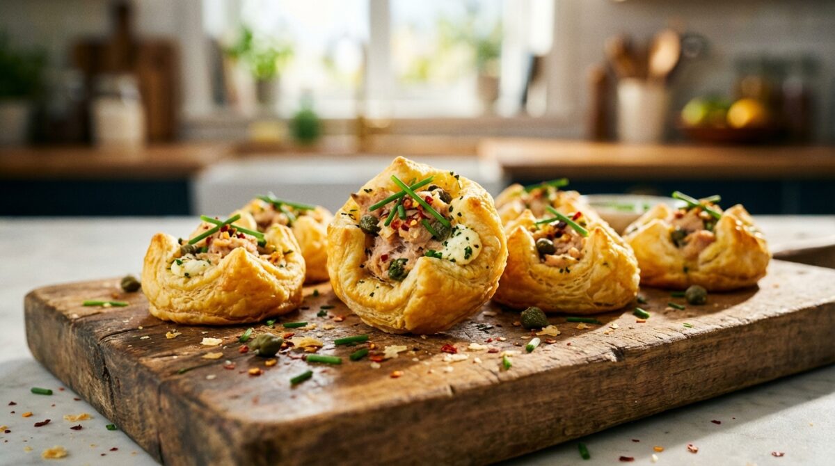 découvrez la recette facile des mini feuilletés apéro au thon et boursin, une idée gourmande et rapide qui ravira tous vos invités.