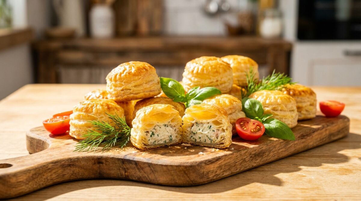 découvrez une recette facile de mini feuilletés apéro au thon et boursin, idéale pour régaler vos invités avec une touche gourmande et simple à réaliser.