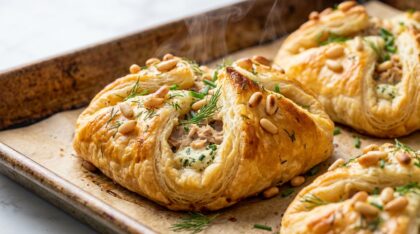 découvrez une recette facile et rapide de mini feuilletés apéro au thon et boursin, parfaite pour régaler vos invités à l’apéritif. un classique qui plaît à tous !