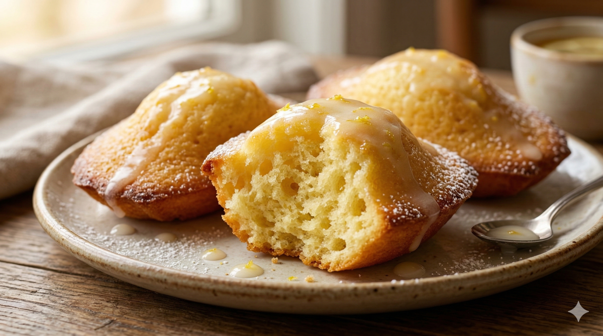Madeleines au citron signées Cyril Lignac : la recette moelleuse et parfumée