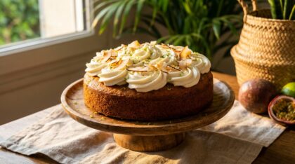 découvrez notre mont blanc antillais à la crème coco, un gâteau moelleux et parfumé qui ravira vos papilles avec ses saveurs exotiques et délicates.