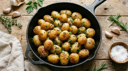 découvrez la recette des pommes de terre grelot au beurre d’ail, un accompagnement savoureux et simple à réaliser, idéal pour sublimer toutes vos viandes.