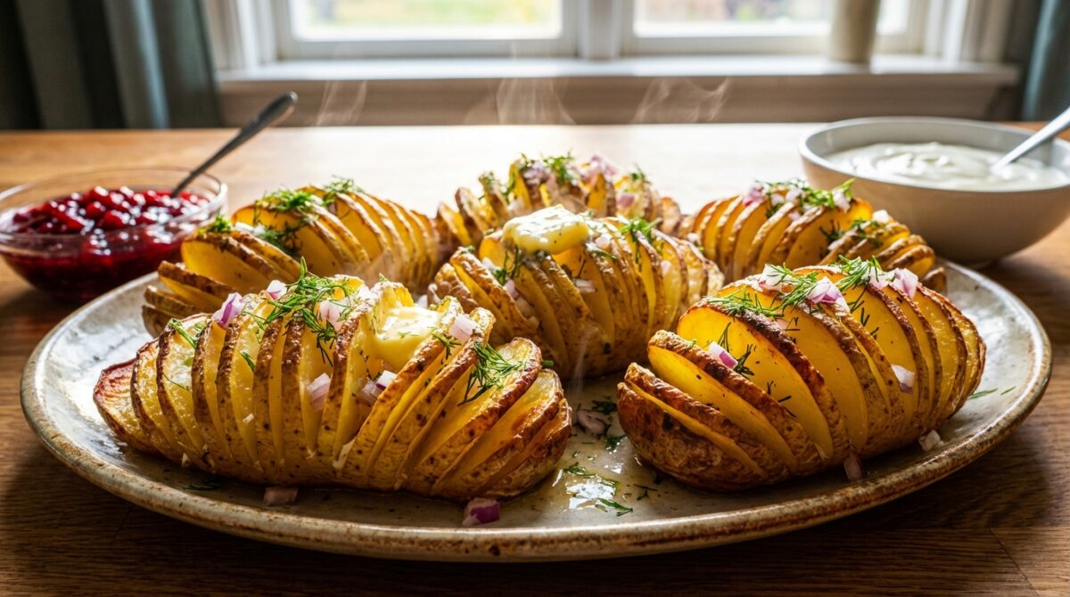 découvrez notre recette facile de pommes de terre suédoises au four, parfaitement croustillantes à l'extérieur et fondantes à l'intérieur, pour un accompagnement gourmand et savoureux.