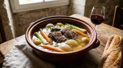 découvrez la recette gastronomique du pot-au-feu version yannick alléno, une interprétation raffinée qui sublime cette tradition culinaire française.