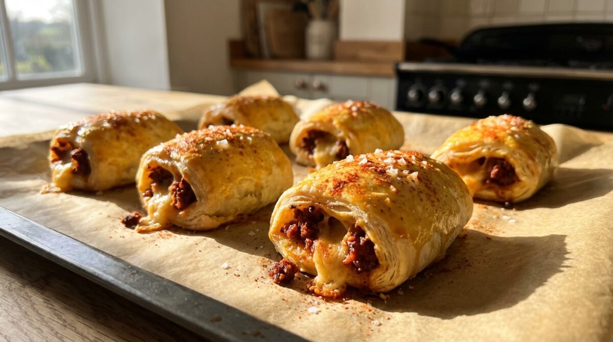 découvrez notre recette facile de feuilletés apéritifs au chorizo, idéaux pour un apéro dînatoire convivial et savoureux.