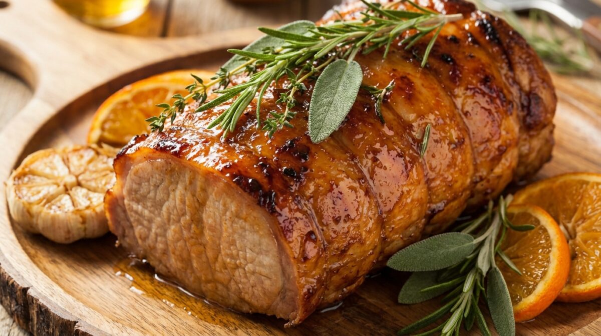 découvrez notre recette express de rôti de porc glacé au miel, alliant douceur et saveurs pour un plat savoureux et facile à préparer.