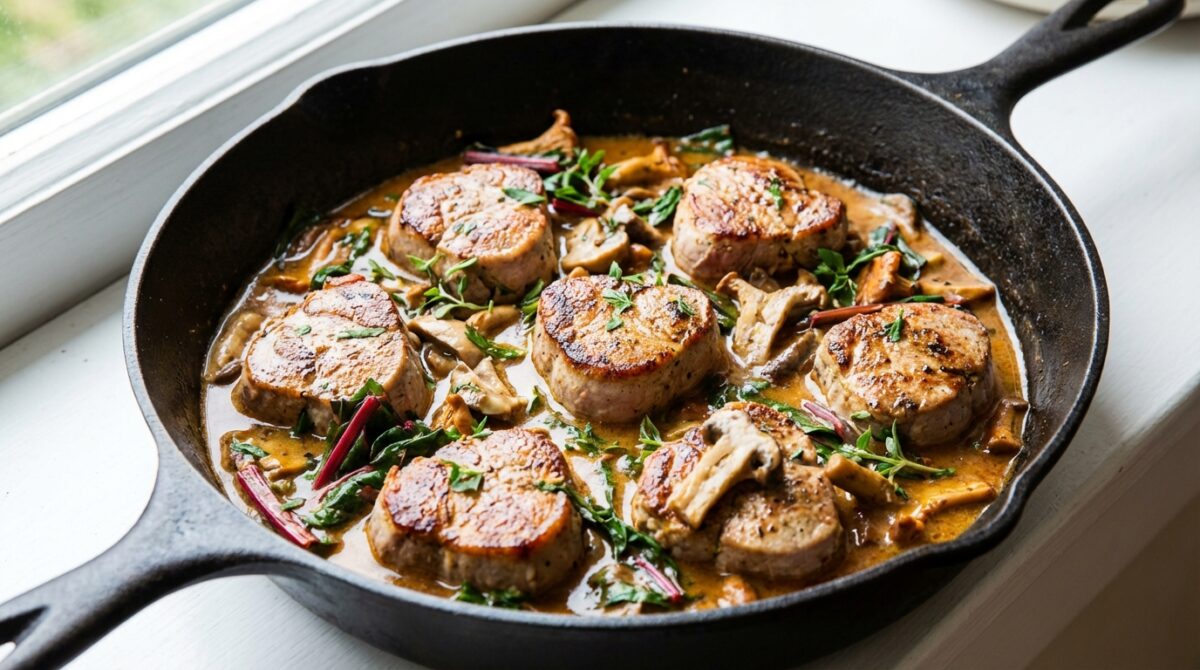 découvrez notre recette facile et rapide de sauté de porc à la crème et aux champignons, pour un plat fondant et savoureux qui régalera toute la famille.