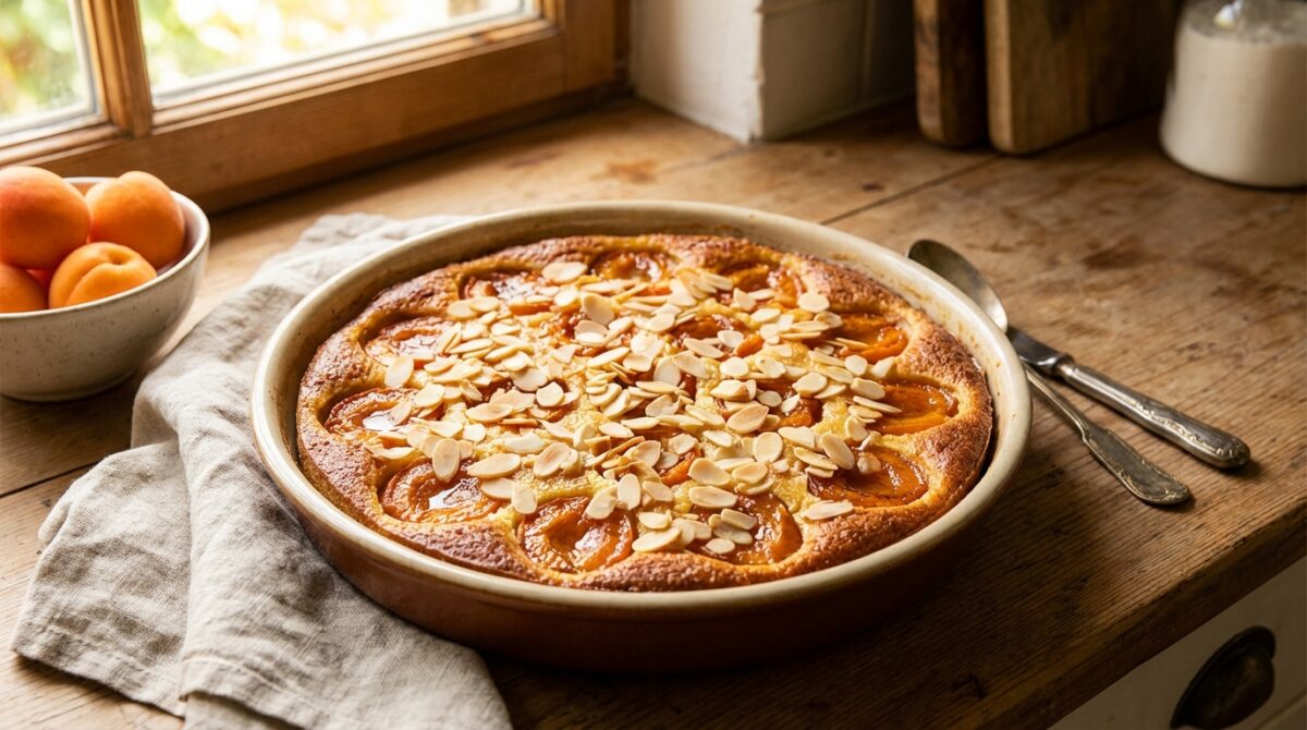 découvrez notre recette simple, fruitée et moelleuse de flan abricot-amande, un dessert délicieux qui ravira tous les palais.