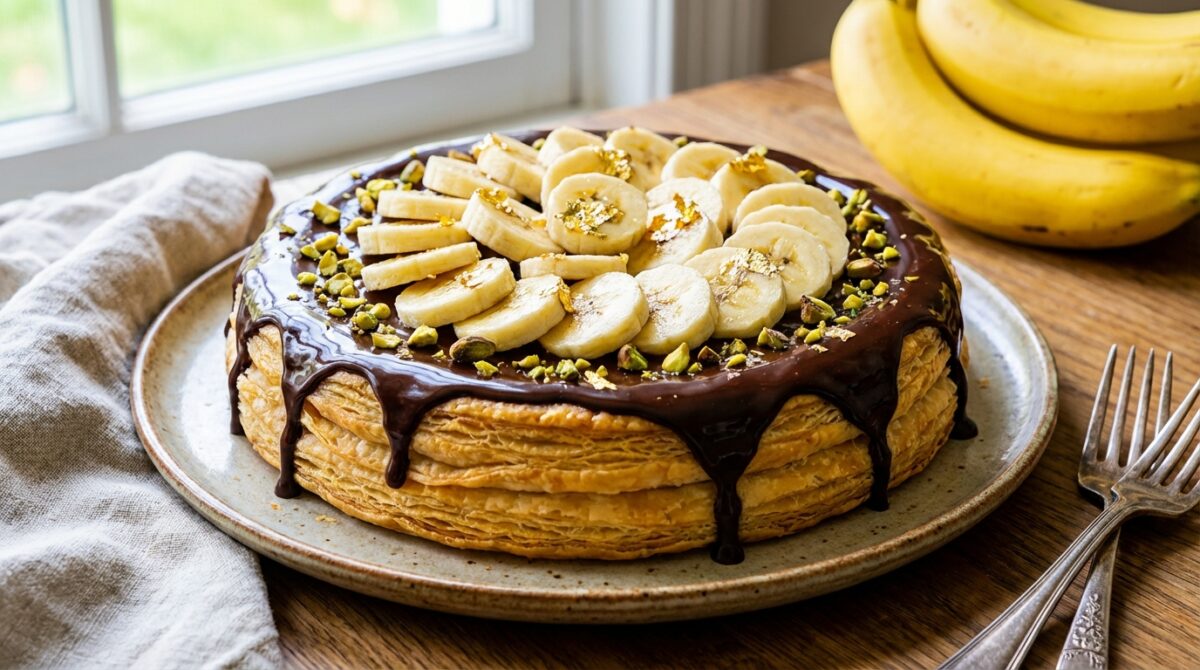 découvrez la tarte banane-chocolat, une délicieuse alliance entre la douceur des bananes et la gourmandise du chocolat, pour un dessert irrésistible et savoureux.