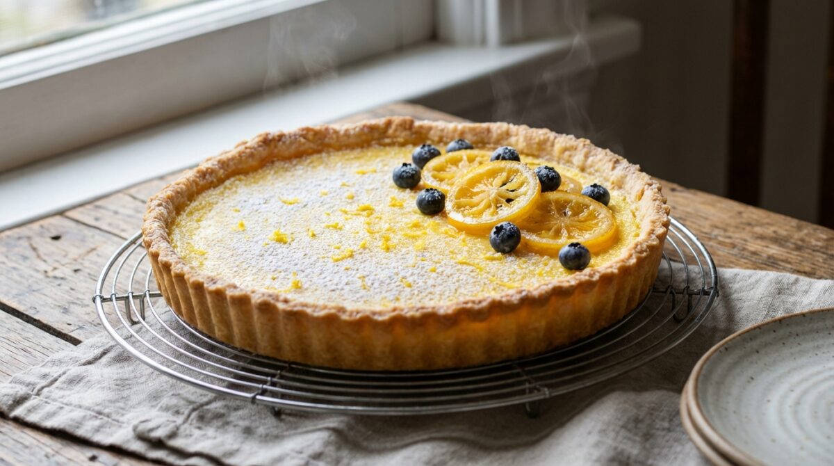 découvrez notre recette de tarte ricotta-citron, une douceur légère et délicieusement acidulée, parfaite pour toutes les occasions.