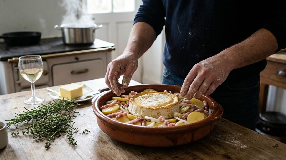 découvrez la recette ultra réconfortante de la tartiflette au fromage de chèvre, idéale pour réchauffer vos soirées d'hiver avec une saveur originale qui change tout.