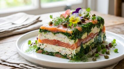découvrez notre recette de terrine aux deux poissons, une entrée fraîche et raffinée qui séduira vos invités avec ses saveurs délicates et sa texture légère.