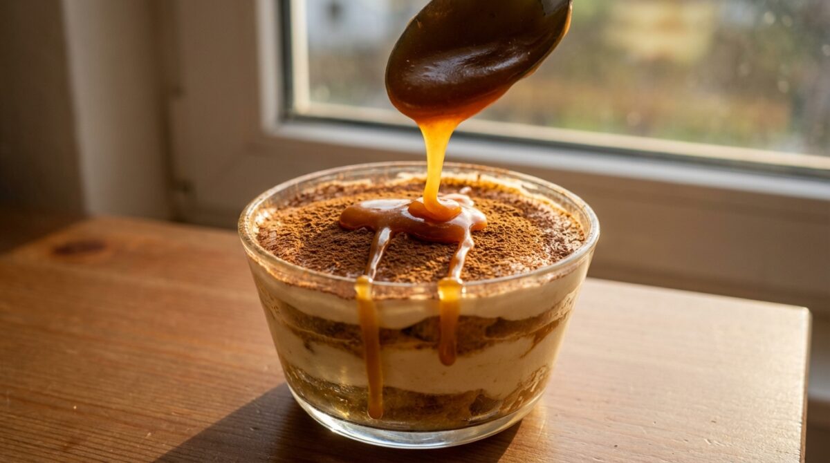 découvrez le tiramisu pommes-caramel, une version fruitée et ultra gourmande du dessert italien traditionnel, alliant douceur des pommes et richesse du caramel pour un plaisir unique.