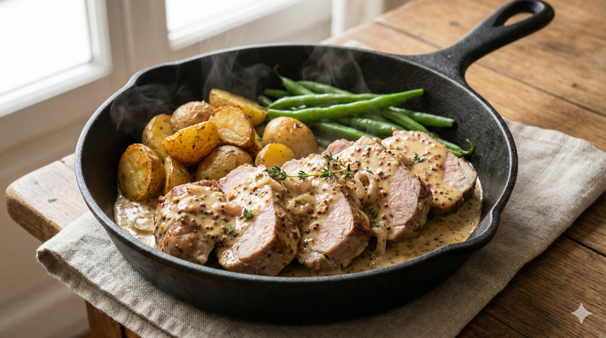 Araignée de porc : la recette rapide à la moutarde qui fait sensation