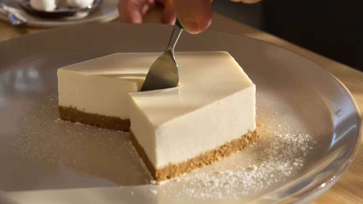 Deux ingrédients, un moule et au frais : ce gâteau coco sans œufs surprend tout le monde