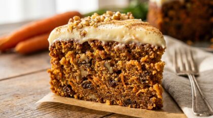 Gâteau suisse aux carottes : le dessert simple qui surprend à la première bouchée